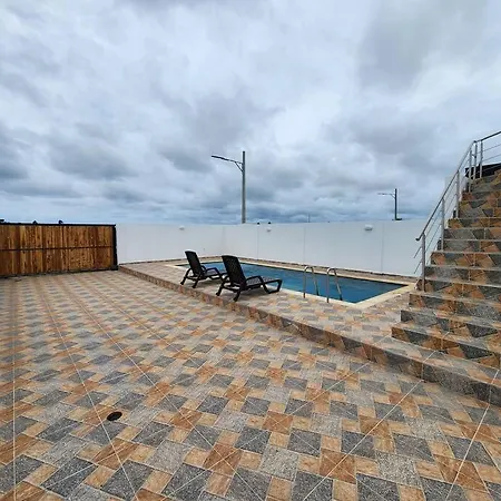 Cabana Con Piscina Cerca Al Mar Сasa de vacaciones *
